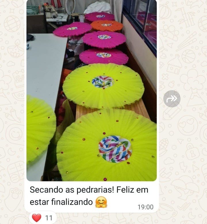 Depoimento de aluna do curso